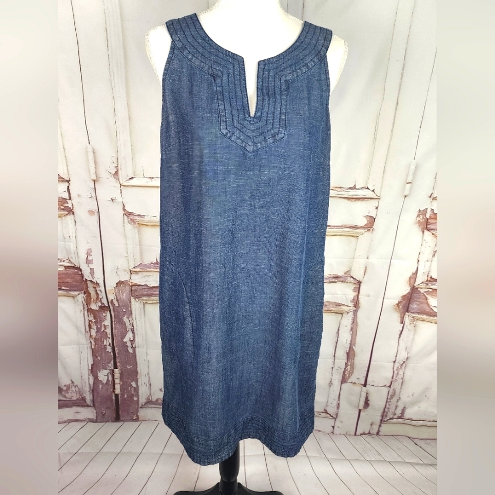 J. Jill Sleeveless Mini Summer Dress